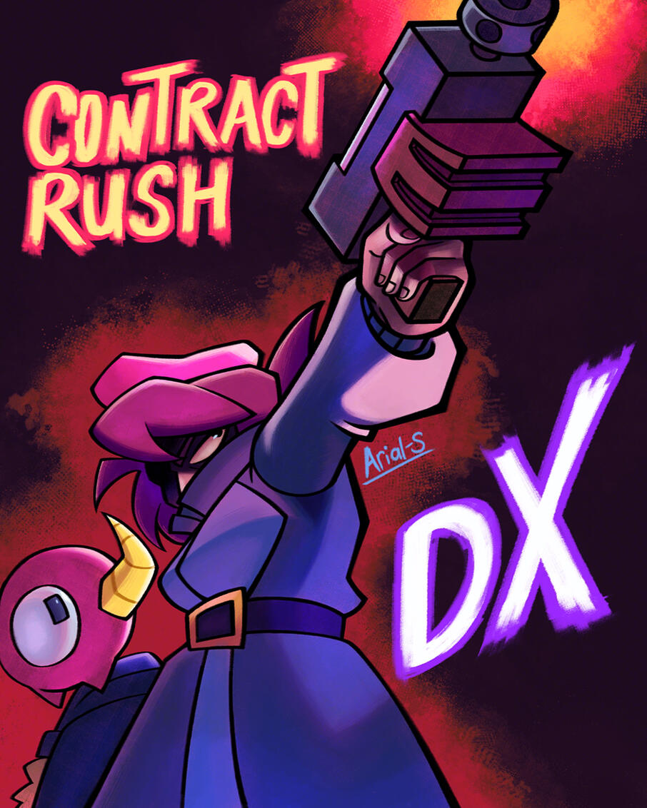 Reach for the Sky (For the Contract Rush DX Art Contest)
